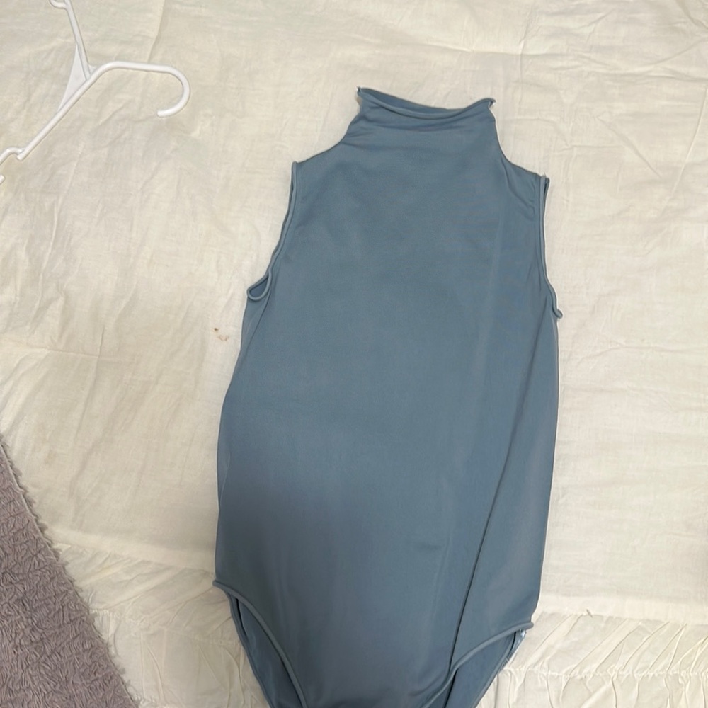 Skims mock neck bodysuit